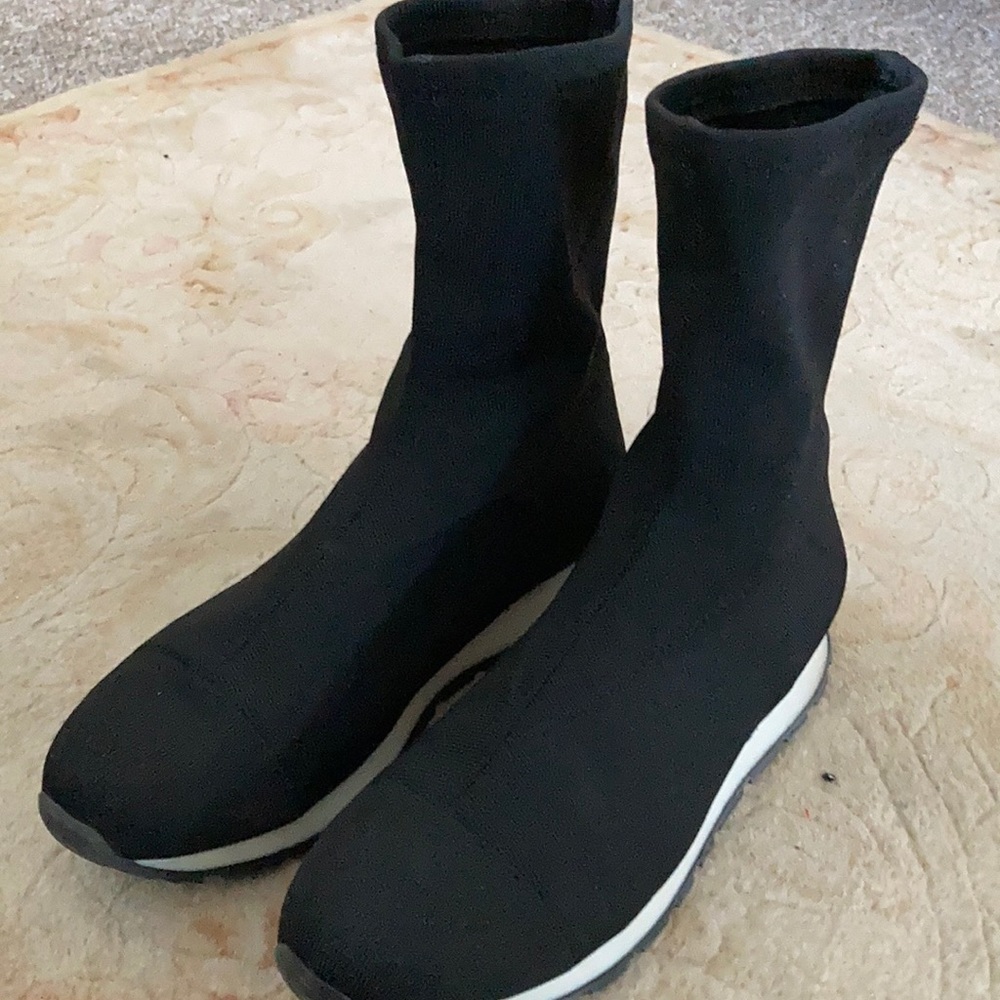 Free People Black Booties.